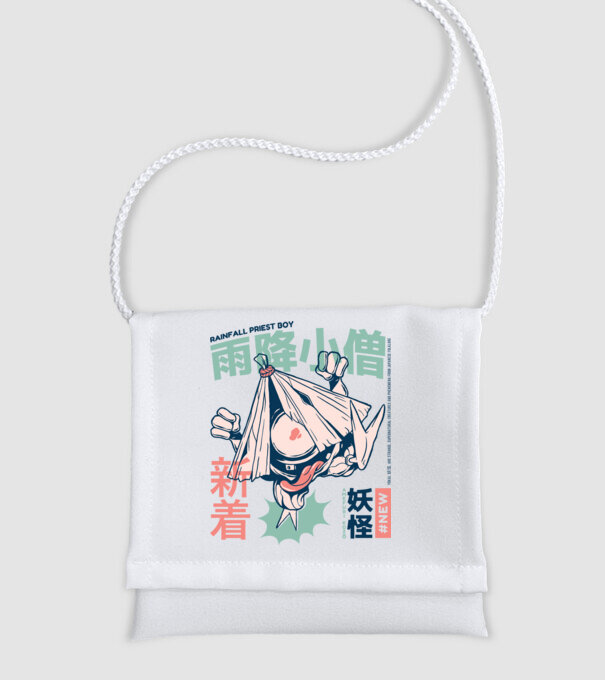 Amefuri Kozo Yokai minta fehér pólón
