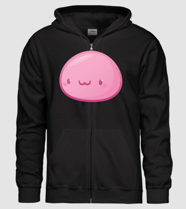 Mochi minta fekete pólón