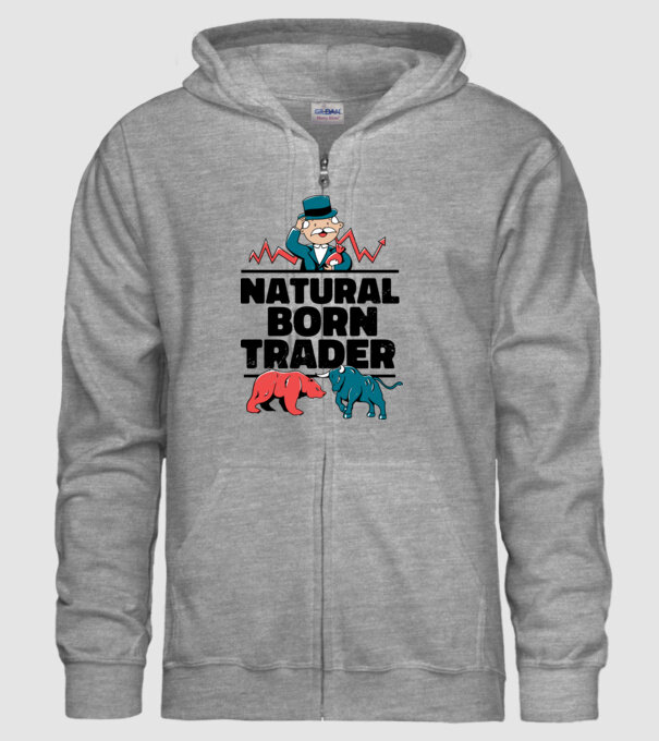 Natural Trader minta szürke pólón