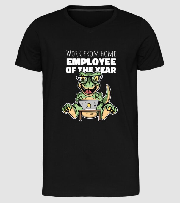Nerd trex minta fekete pólón