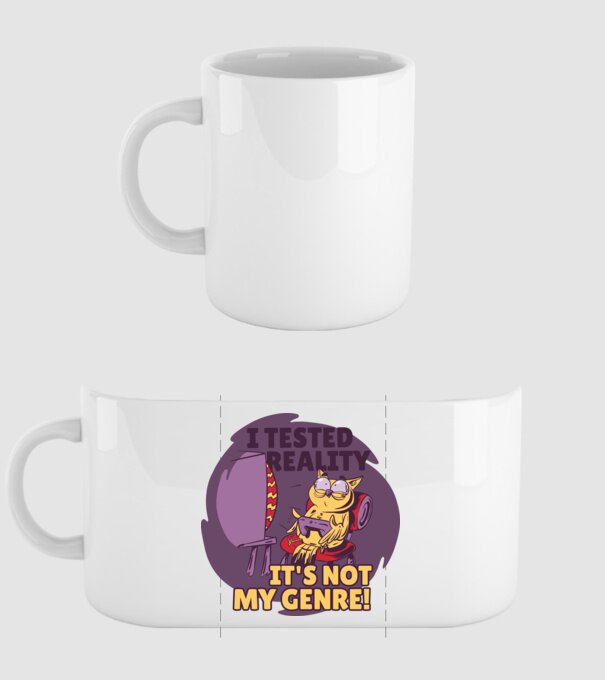 Gamer Bagoly minta fehér pólón