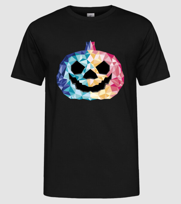 Ploy Pumpkin Halloween minta fekete pólón