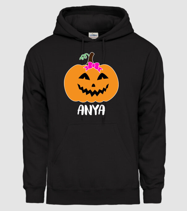 Anya Pumpkin  minta fekete pólón