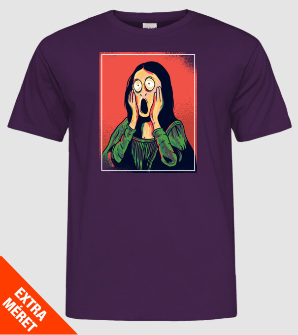 Mona Lisa Sikoly minta lila pólón