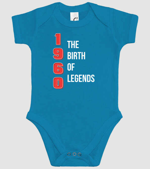 1960 the birth of legends minta türkiz pólón