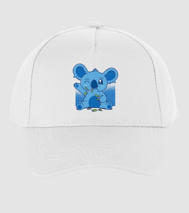 Cuki Koala minta fehér pólón
