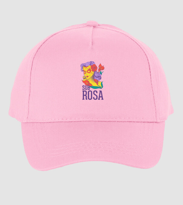 Sub Rosa minta világos rózsaszín pólón