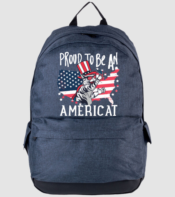 Americat minta farmerkék pólón