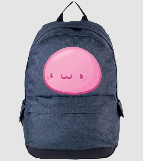 Mochi minta farmerkék pólón