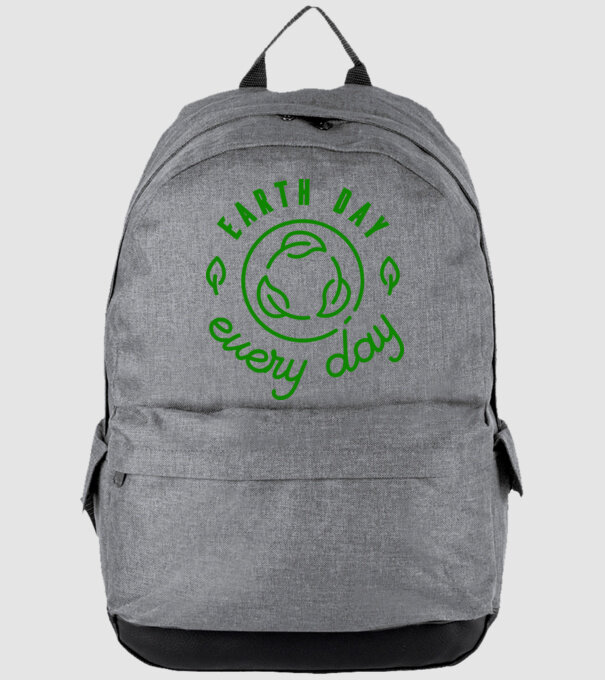 Earth Day Every Day - Föld napja minta szürke pólón