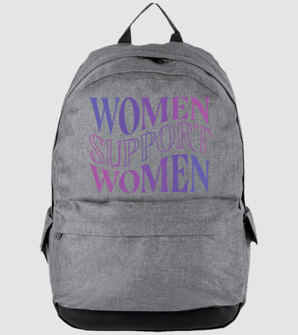 Women Support Women Nőnap minta szürke pólón