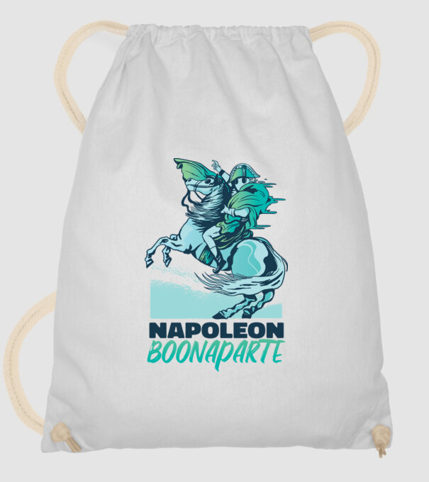 Napoleon Boonaparte minta fehér pólón