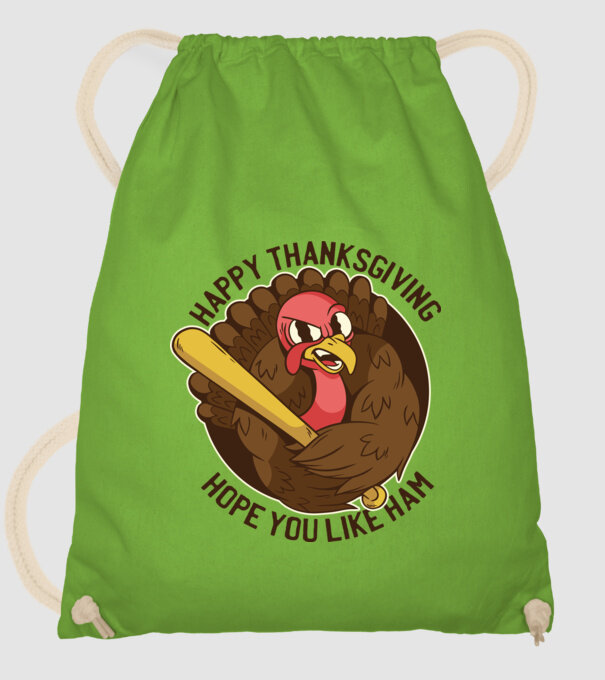 Happy Thanksgiving - Hope you like Ham minta almazöld pólón