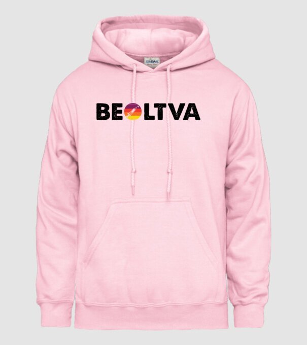 Beoltva Retro minta világos rózsaszín pólón