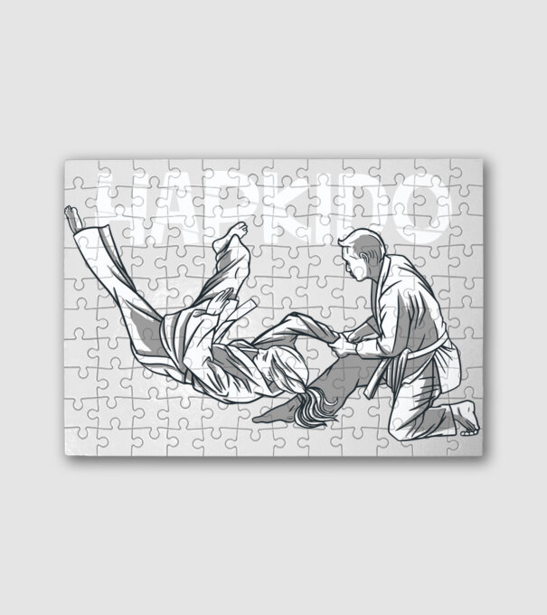 HAPKIDO minta fehér pólón