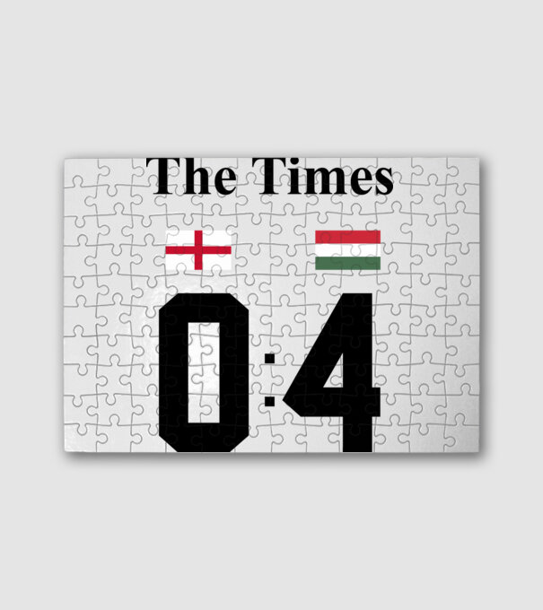 The Times - Anglia Magyarország 0-4 minta fehér pólón