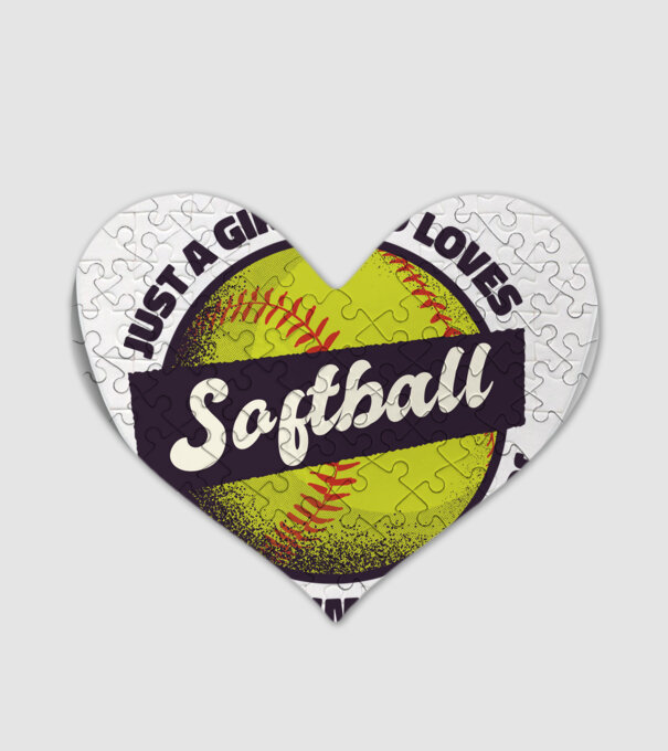 Softball minta fehér pólón