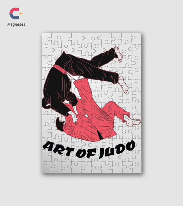 Art of Judo minta fehér pólón
