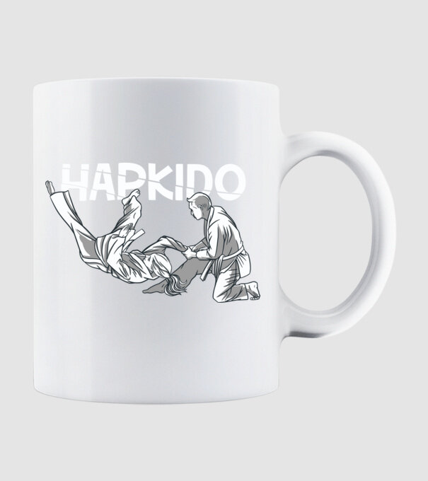 HAPKIDO minta fehér pólón