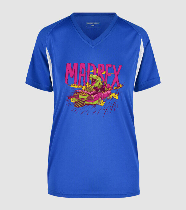 Trex Max minta királykék pólón
