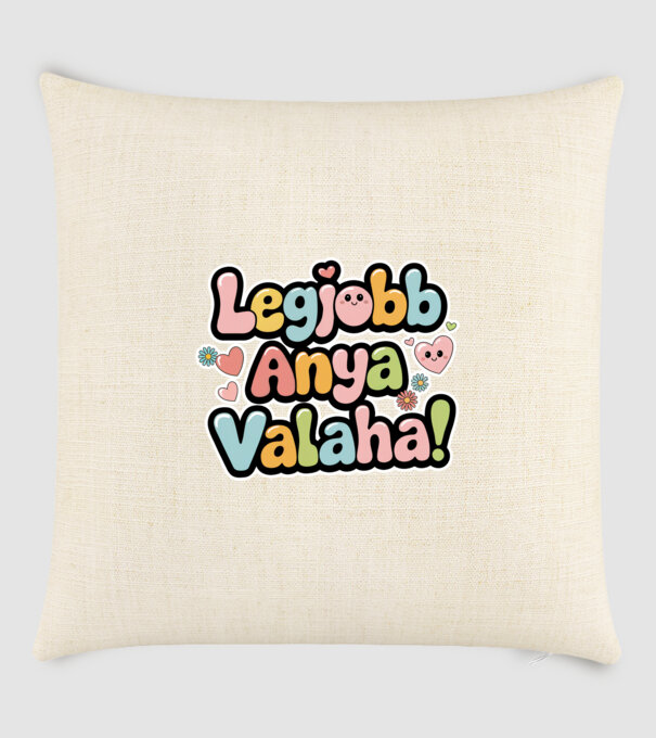 Legjobb Anya valaha minta homokszín pólón