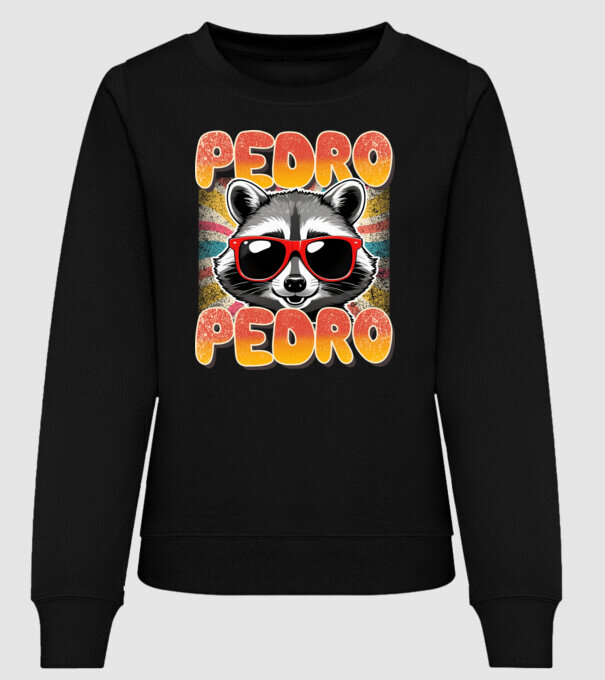 Pedro Pedro Groovy Retro minta fekete pólón