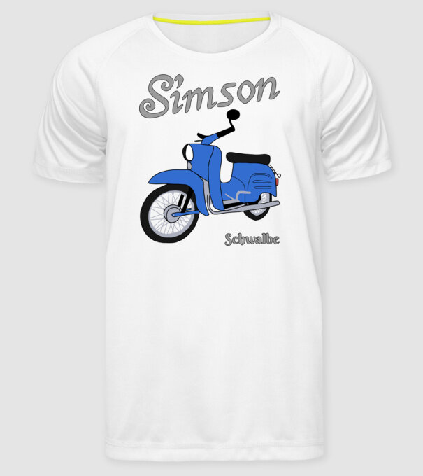 Simpson-Schwalbe minta fehér pólón