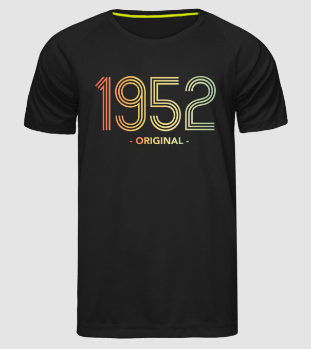 1952 minta fekete pólón