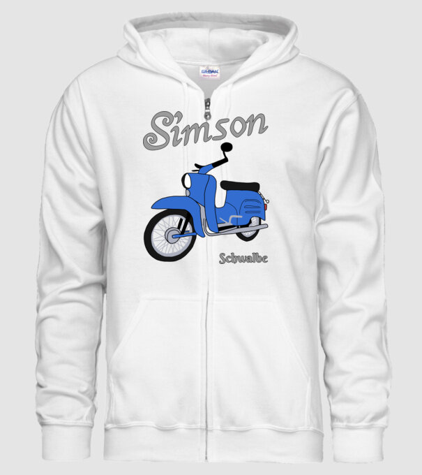 Simpson-Schwalbe  minta fehér pólón