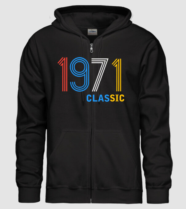 1971 minta fekete pólón