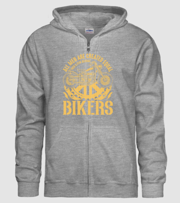 Motorcycle minta szürke pólón