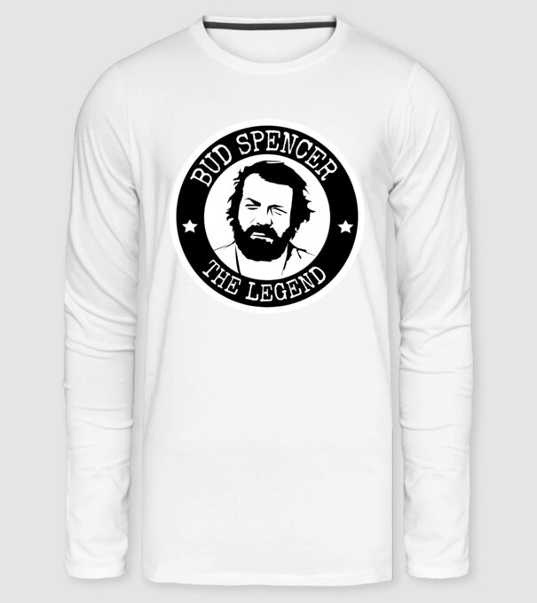 Bud spencer. the legend minta fehér pólón