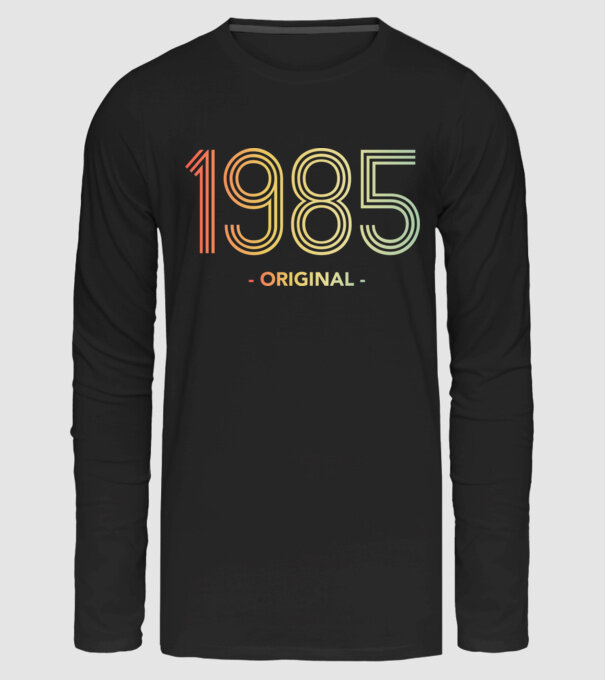 1985 minta fekete pólón