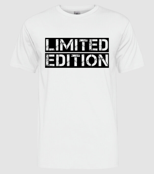 Limited edition minta fehér pólón