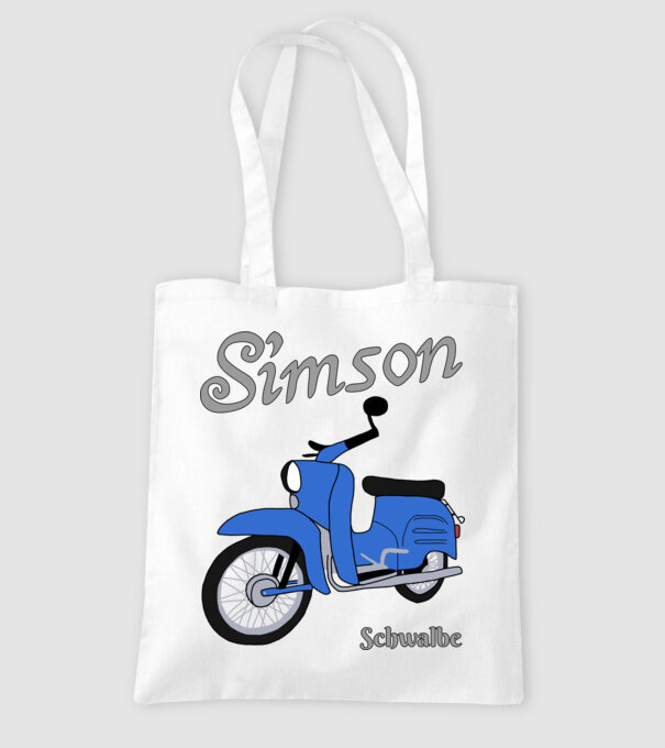 Simpson-Schwalbe  minta fehér pólón
