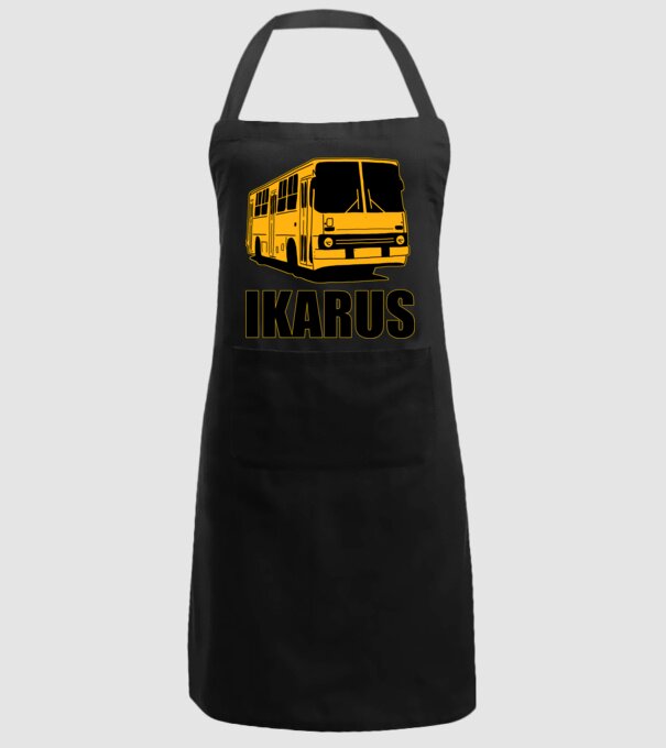 Ikarus minta fekete pólón