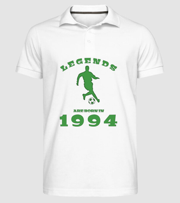 Soccer legends minta fehér pólón