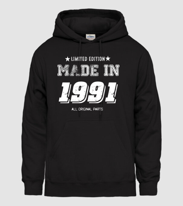 1991 minta fekete pólón