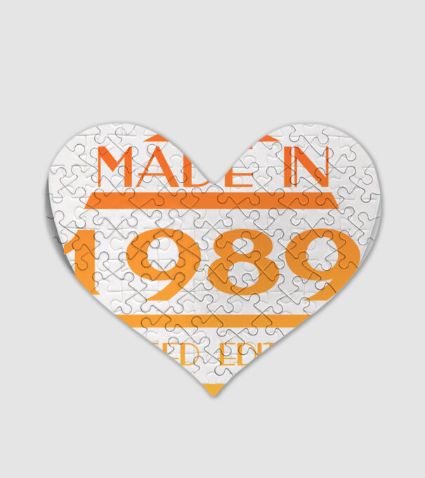 1989 minta fehér pólón