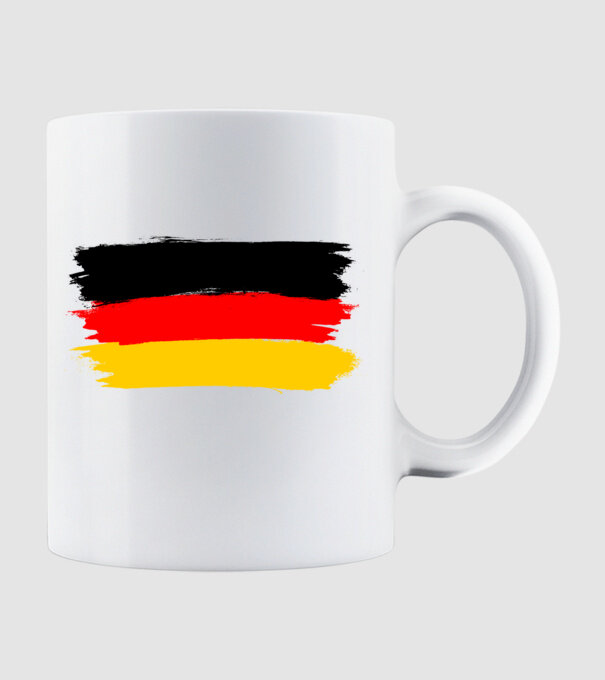 Germany minta fehér pólón