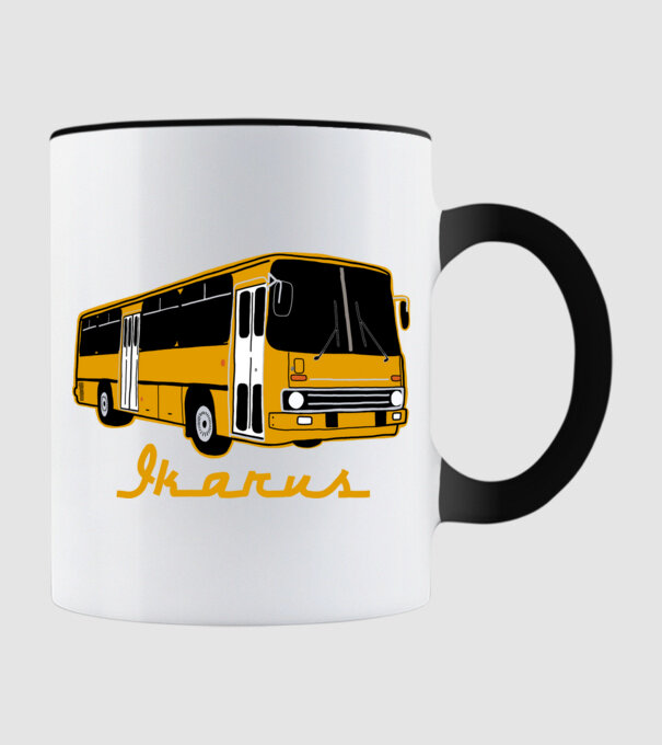 Ikarus  minta fekete pólón