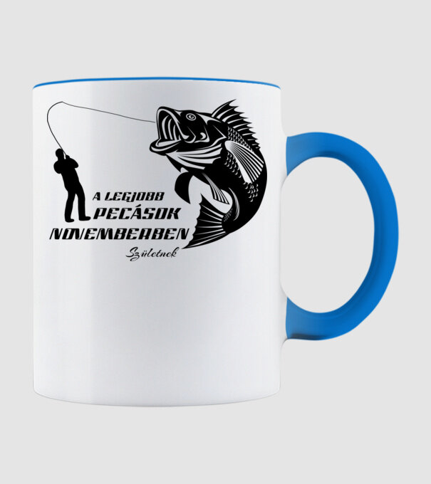 A Legjobb pecások minta világoskék pólón