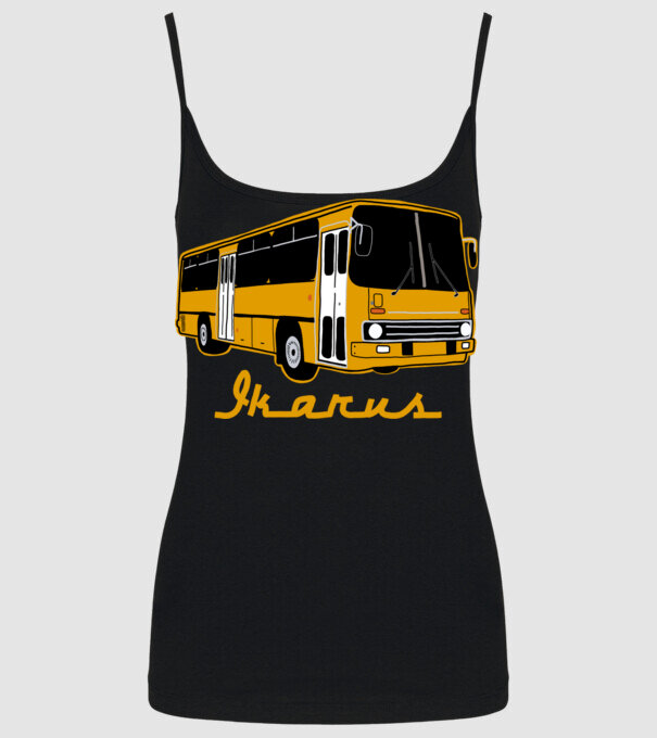 Ikarus  minta fekete pólón
