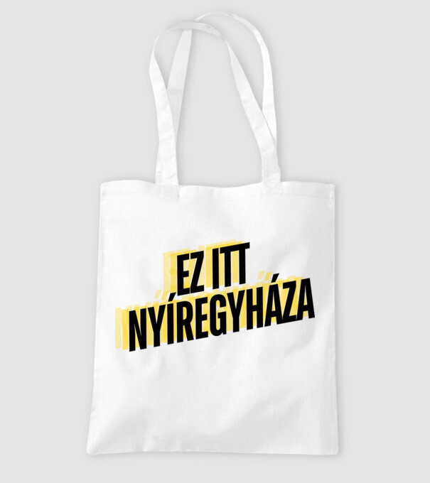 Ez itt Nyíregyháza minta fehér pólón