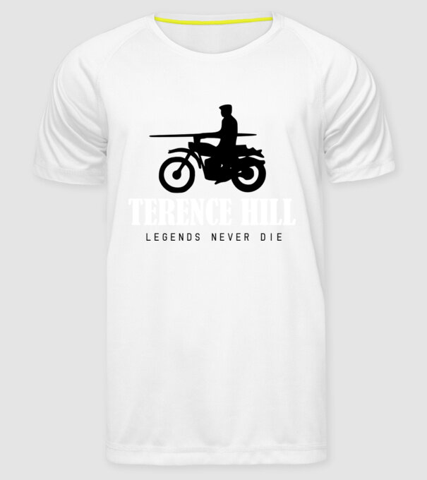 Terence Hill színezhető minta fehér pólón