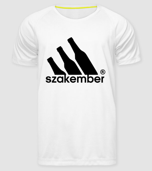 szakember adidas original szerkesztőben színezhető felirat minta fehér pólón