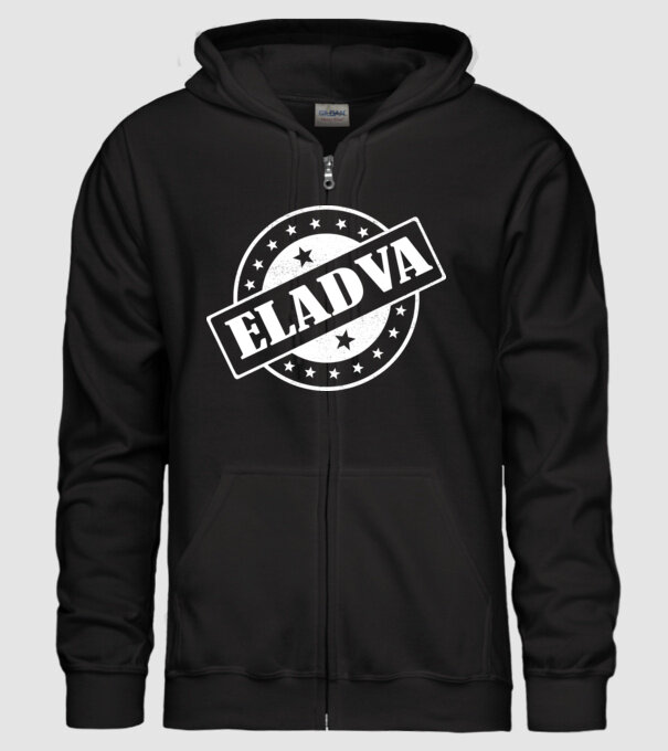 Színezhető felirat eladva sold out minta fekete pólón