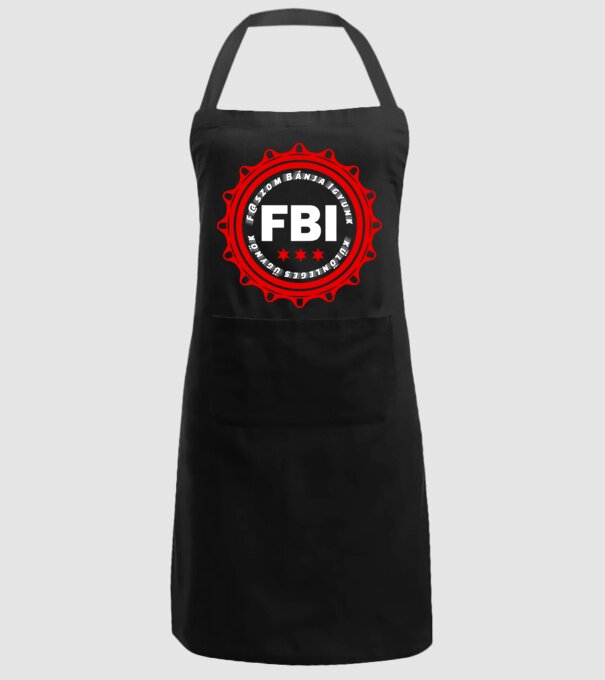 Színezhető felirat FBI Faszom Bánja Igyunk minta fekete pólón
