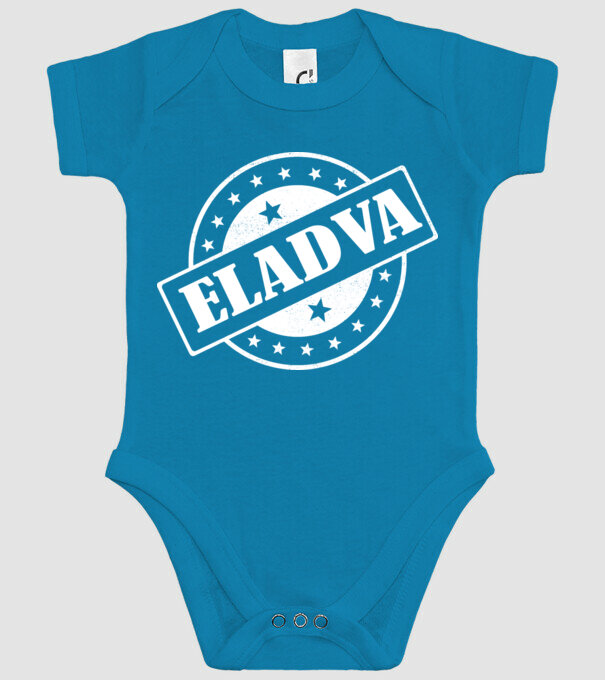 Színezhető felirat eladva sold out minta türkiz pólón