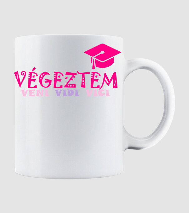 színezhető felirat jöttem láttam győztem végeztem minta fehér pólón